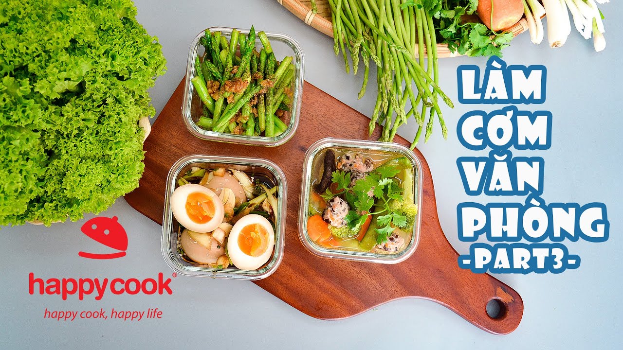 Happycook - Làm Set Cơm Trưa Văn Phòng Cực Đơn Giản - Part3