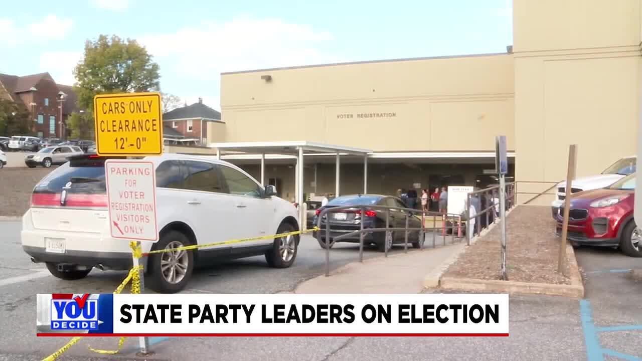 State and local party leaders talk about election
