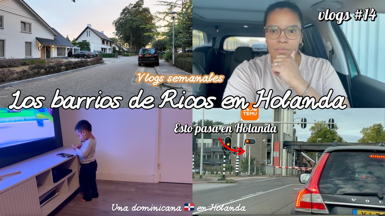 Las casas de Ricos en Holanda | Les enseño algo curioso de Holanda | Una Dominicana en Holanda