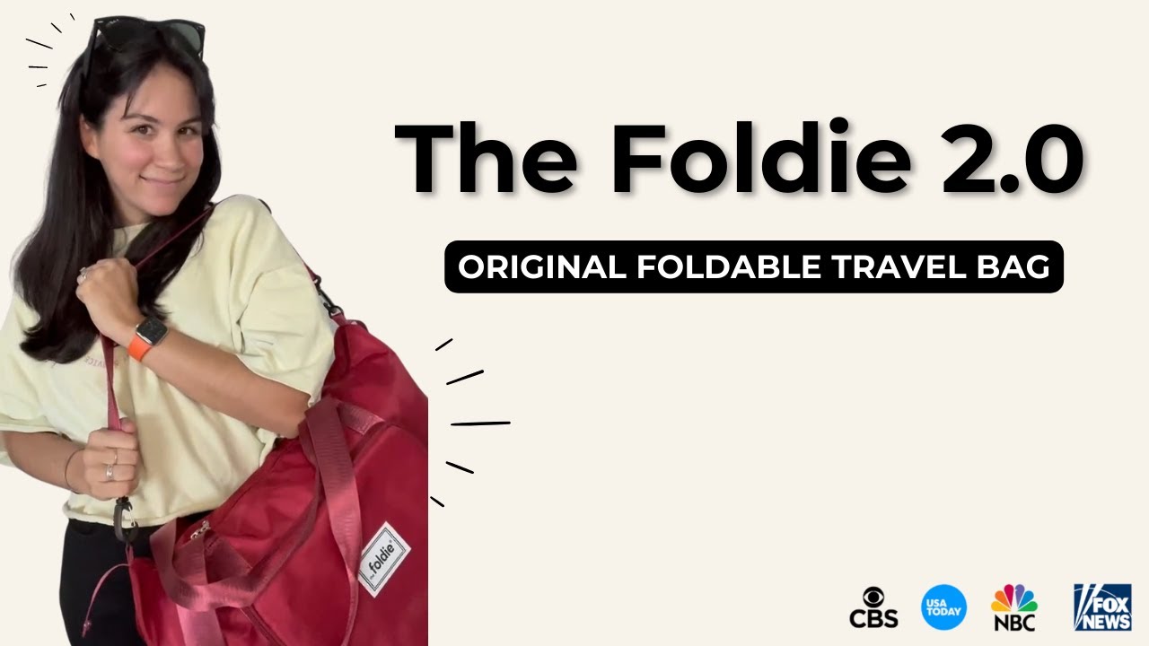 The Foldie | The original foldable travel bag