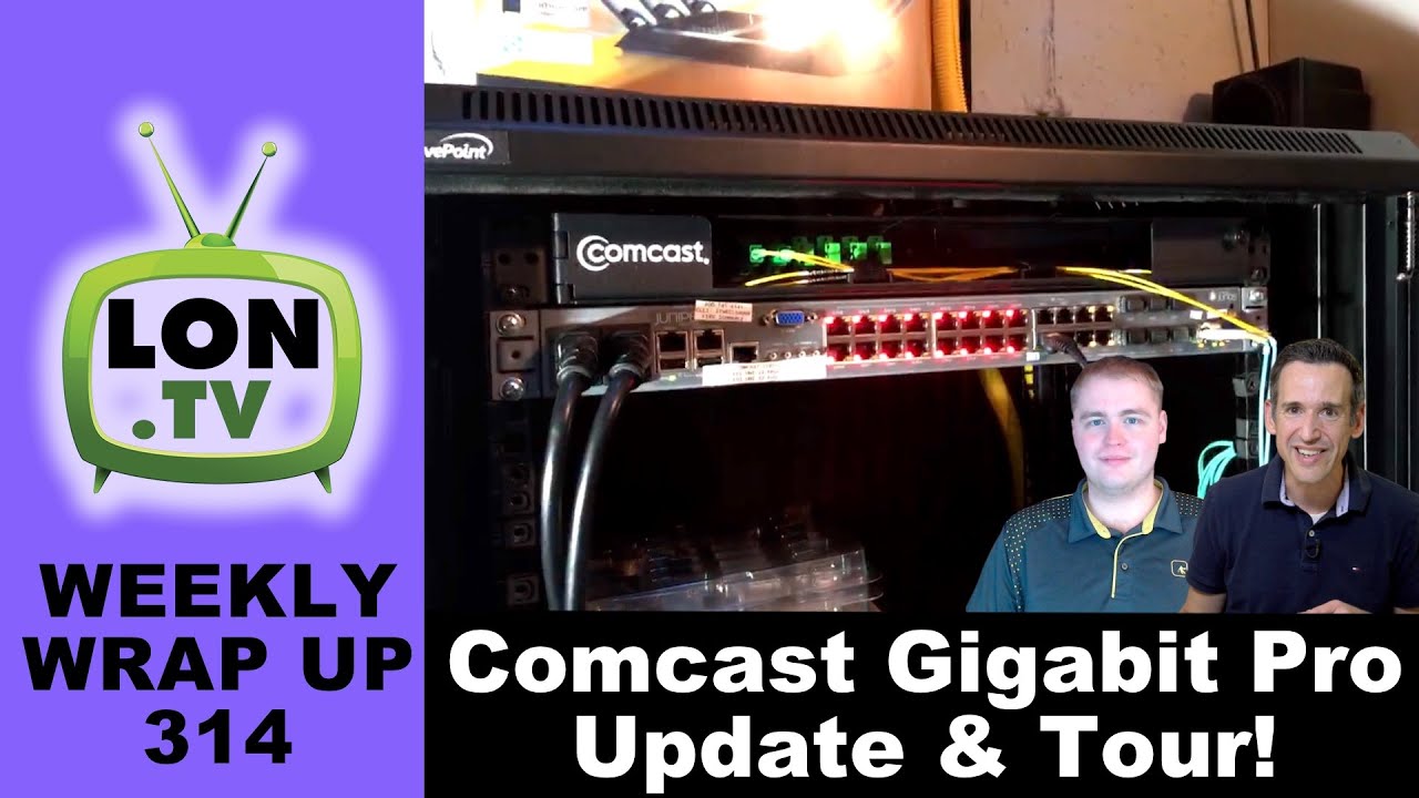Gigabit Pro Update: Tour of Kirk Schnable's 3 Gigabit Comcast Connection!