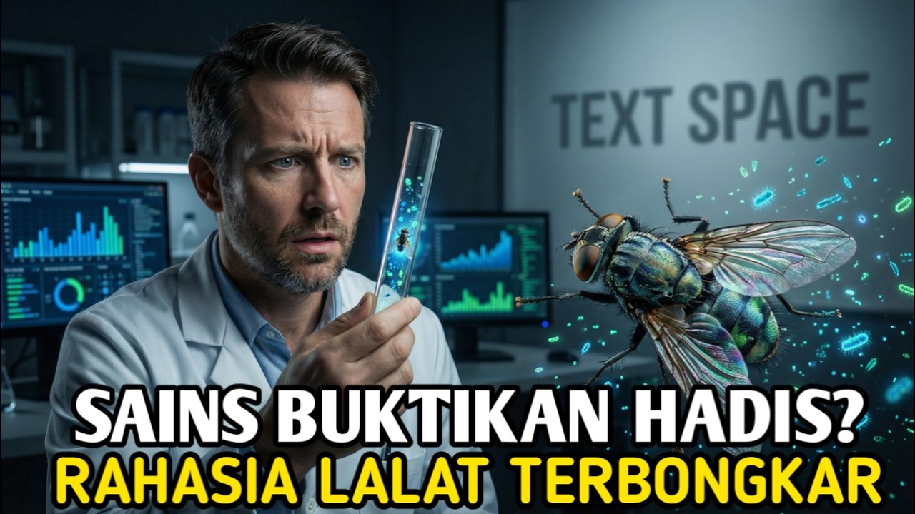 Ilmuwan Barat Ini Kaget! Hadis Lalat Ternyata Sesuai Temuan Laboratoriumnya
