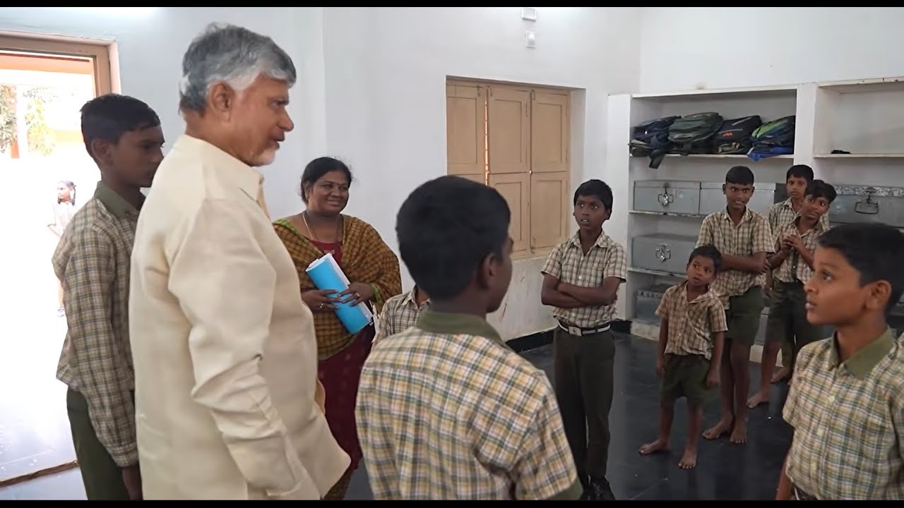నగరిలోని ప్రభుత్వ సంక్షేమ వసతి గృహాల్లో నెట్ జీరో విధానానికి శ్రీకారం చుట్టిన ముఖ్యమంత్రి గారు