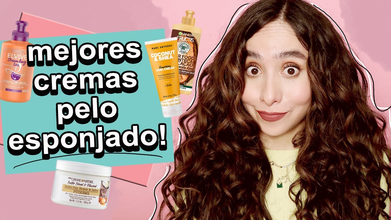 Las MEJORES Cremas para Peinar el CABELLO ESPONJADO ♥️ attalia dasbel