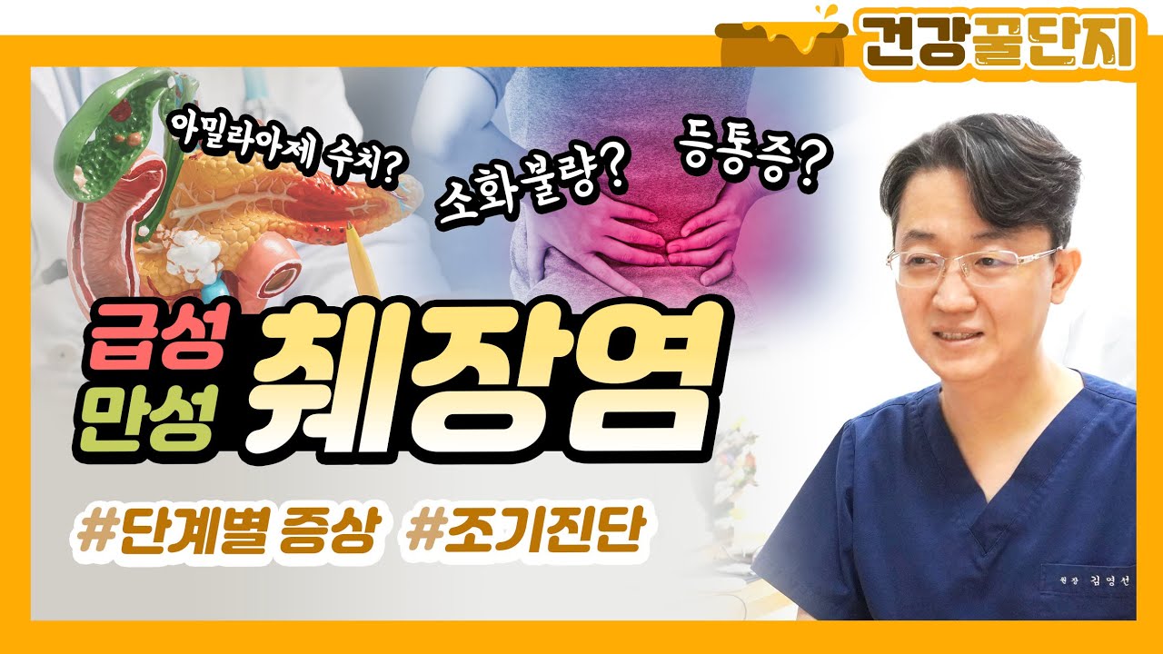 등통증=췌장염의 초기증상?!😰 췌장염 진행 5단계/원인/췌장염에서 췌장암 될 확률?