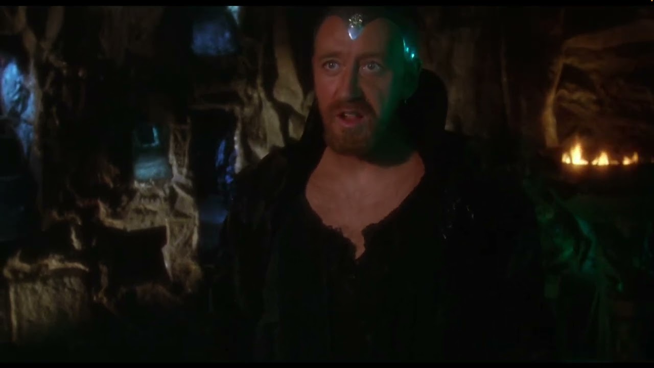 Excalibur (1981)  Merlin holds Uther to his Oath.