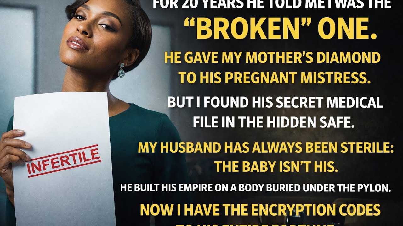 : He gave her my mother’s diamond. He didn't know I had the key to his grave.
