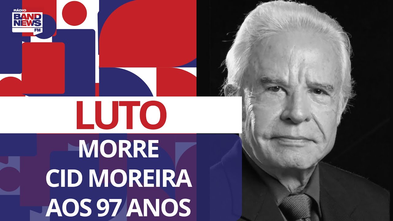 Morre Cid Moreira aos 97 anos