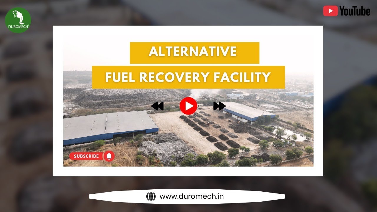 AFR Process | RDF Processing Plant | Alternate Fuel Recovery  #alternativeenergy #cementindustry