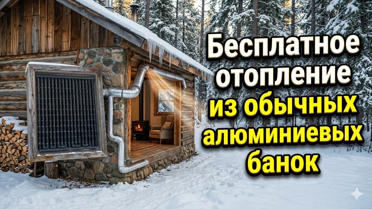 Бесплатное отопление дома своими руками: секретная технология, о которой все молчат