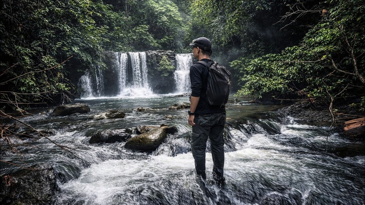 AMBISI MANUSIA #AIRTERJUN HUJAN PANAS 