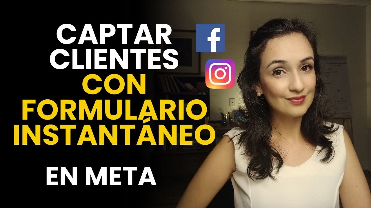 Crear publicidad con formulario instant&aacute;neo (META ADS)