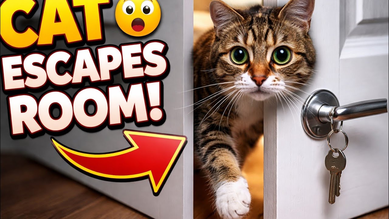 Aik billi cat ko room k andar band krdia gya WO bahir k sy niklee🐱🧐#youtubeshorts #cat #cute #shorts