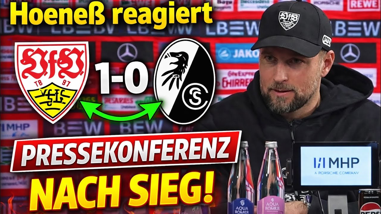 Hoeneß nach dem Stuttgart 1:0 Freiburg: Geduld, Kontrolle und ein wichtiger Sieg