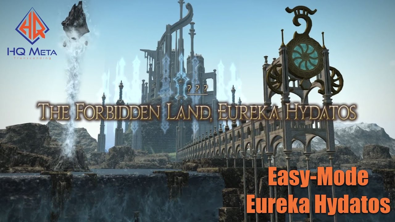 Easy-mode Eureka Hydatos | Leveling and Weapon Farming Guide (LESS THAN 5 HOURS!) | FFXIV