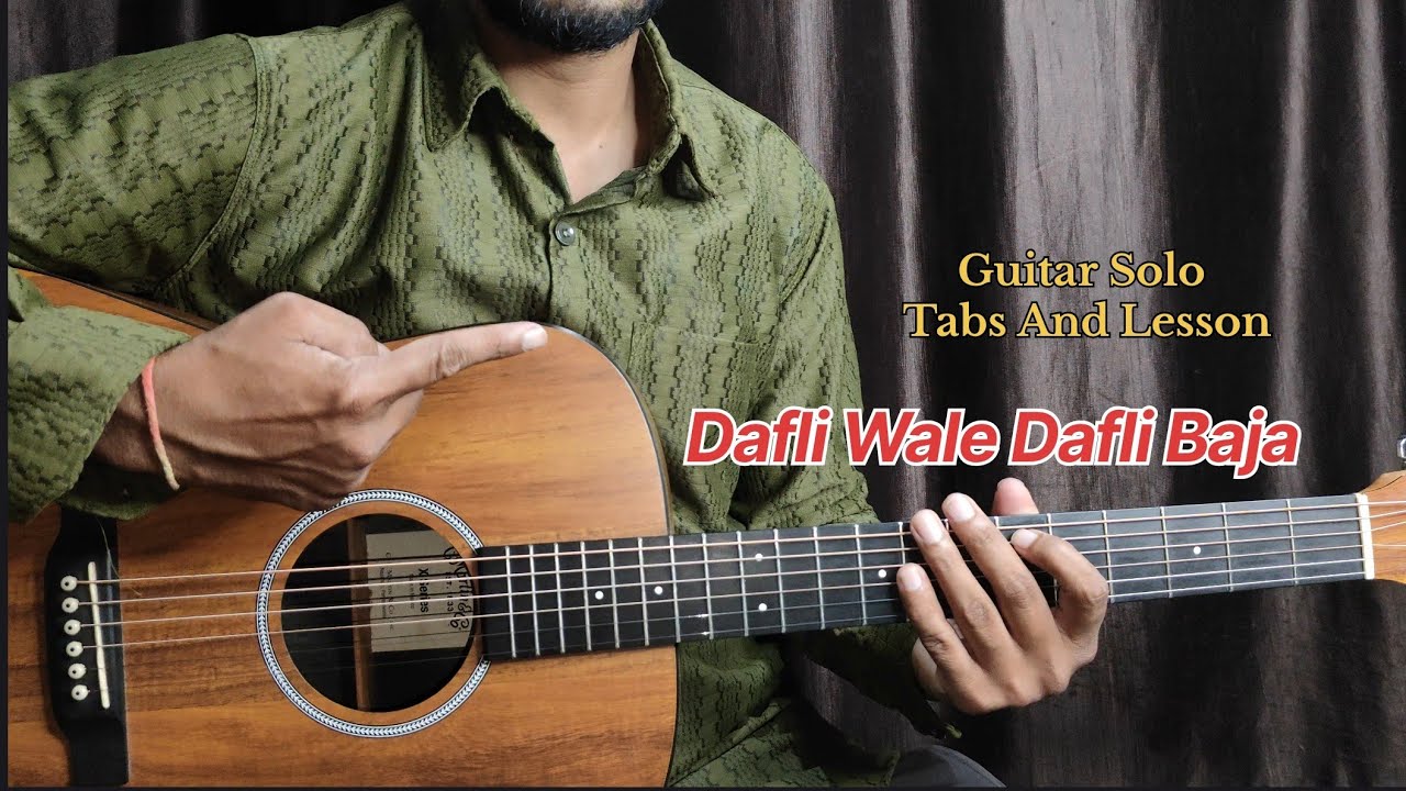 Dafali Wale Dafali Baja #youtube #guitarlesson #guitarlessons 