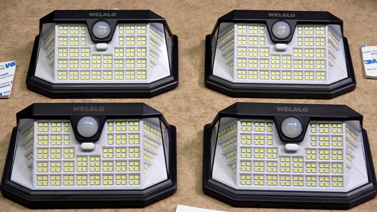 Solar Motion Sensor Lights Outdoor