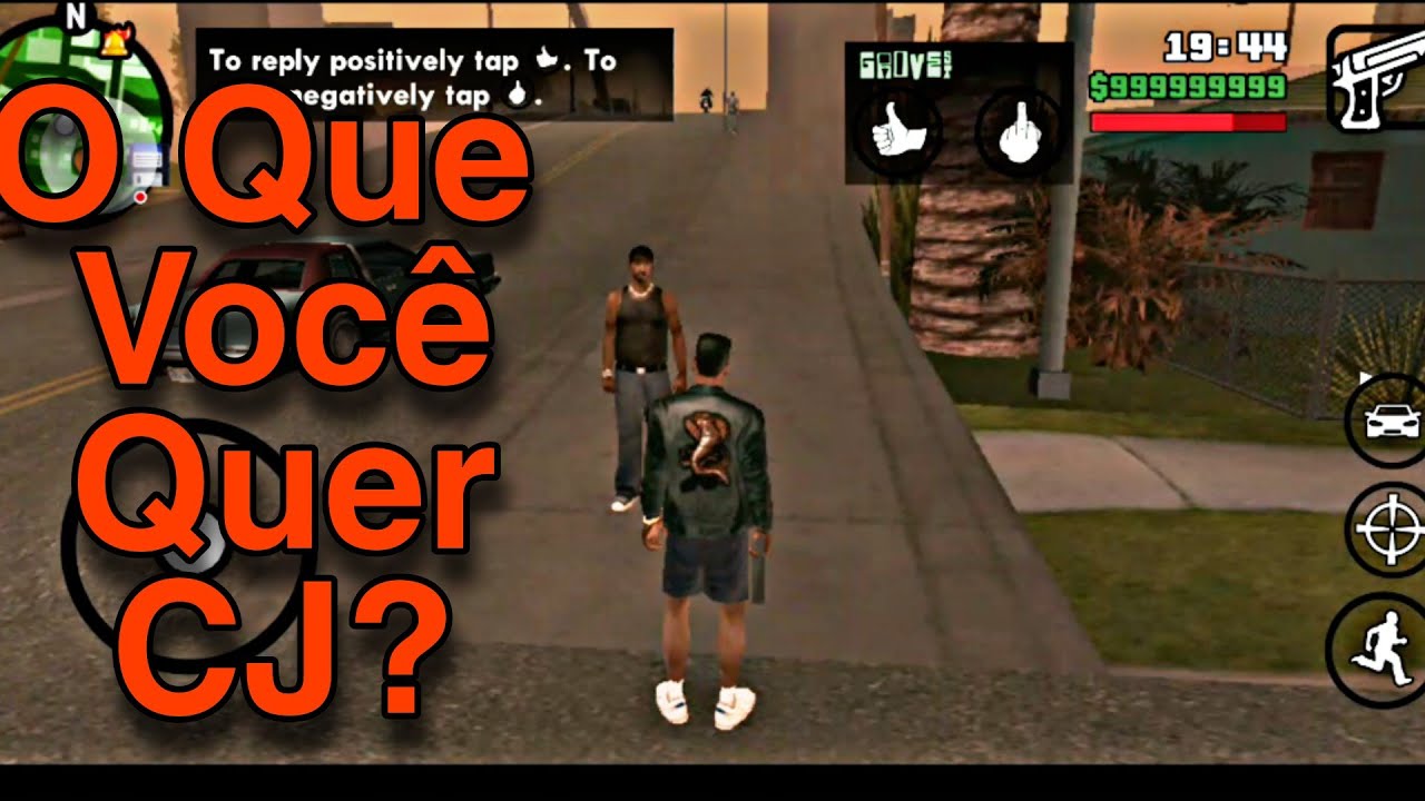 O Que os traficantes falam pro CJ? GTA San Andreas