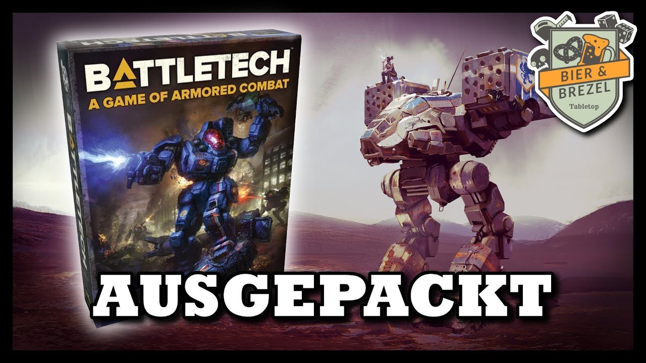 Battletech: A Game of Armored Combat | Unboxing und Ersteindruck | Bier und Brezel Tabletop