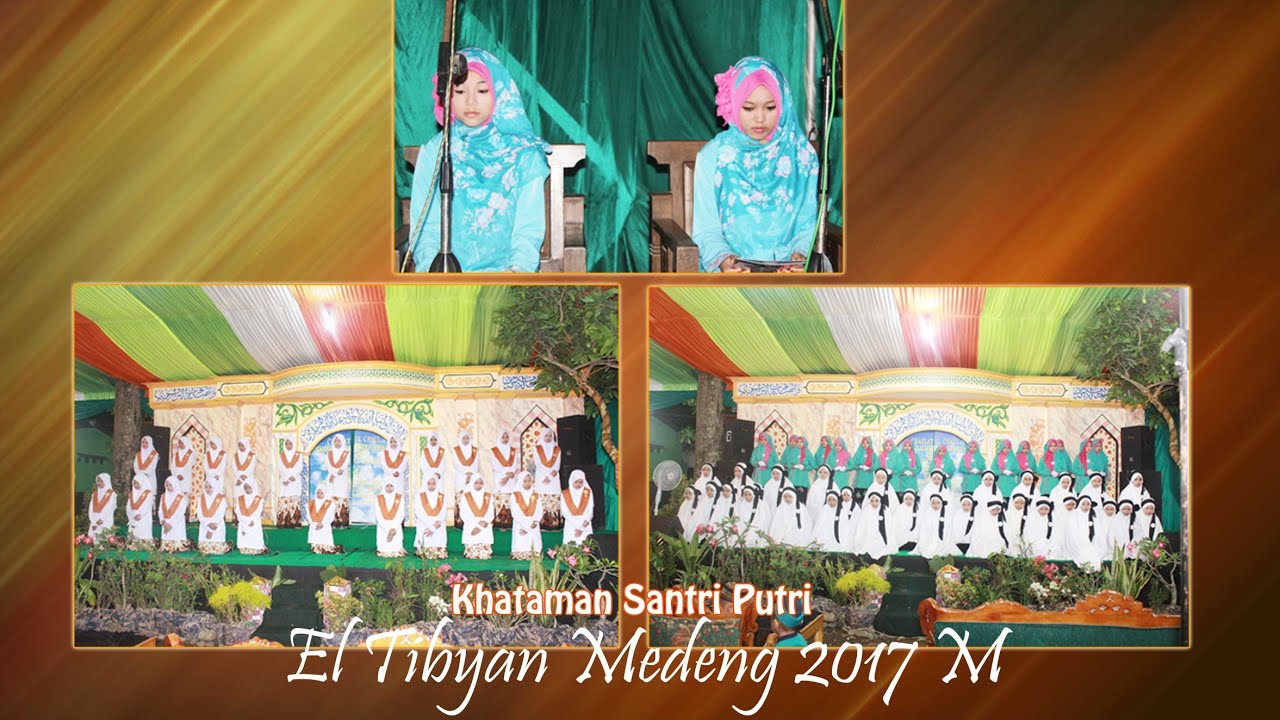 Khataman Santriwati PP El Tibyan Medeng saat Haul