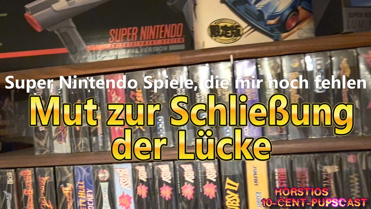 Horstios fehlende PAL Super Nintendo Spiele