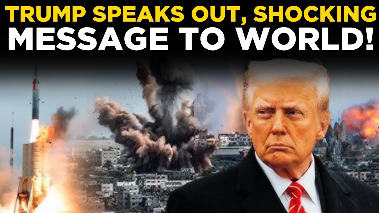 DONALD TRUMP LIVE: Trump's Big Message To Everyone | Trump News LIVE | US News LIVE