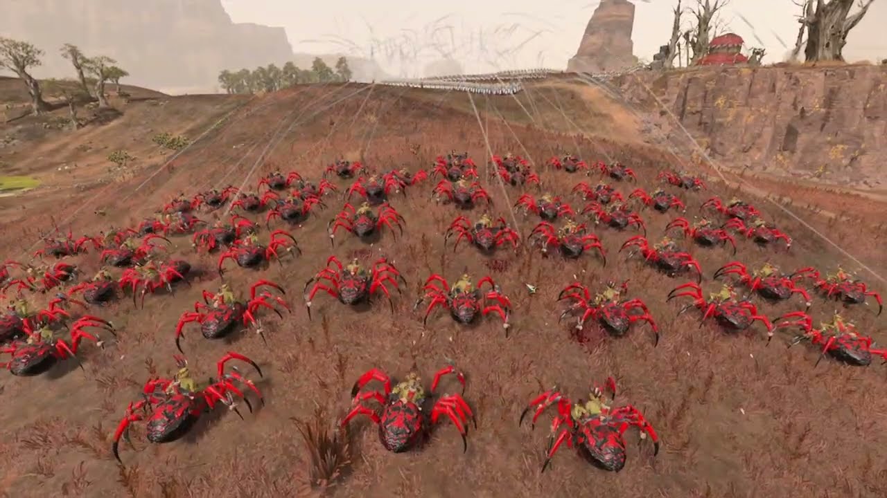 Battle of the Bitterstone Mines - High Elves vs Greenskins | Total War Warhammer III