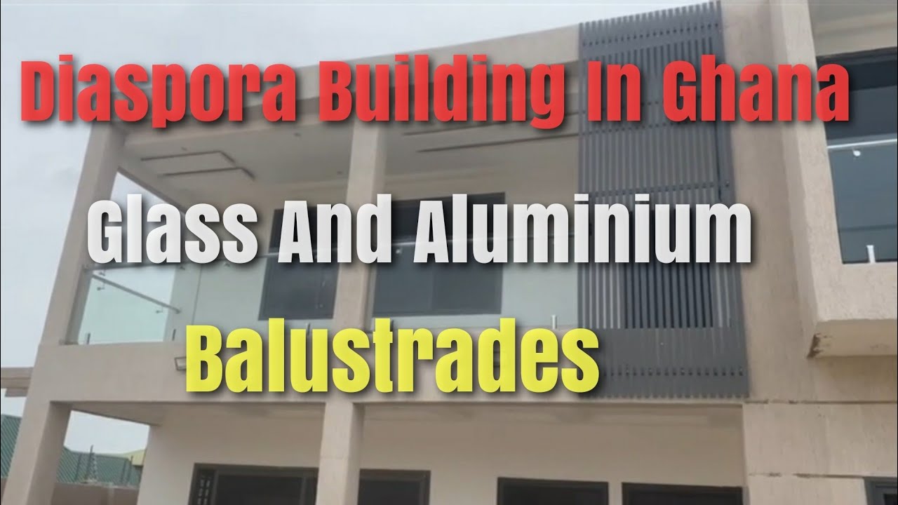 Building In Ghana 🇬🇭 Update | Building a House | Windows and Balustrades | Black American | Diaspora