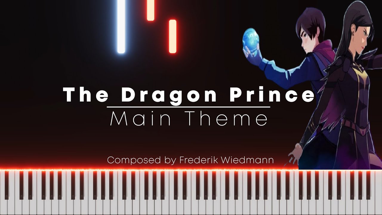 The Dragon Prince - Main Theme || Piano tutorial by Amadeours