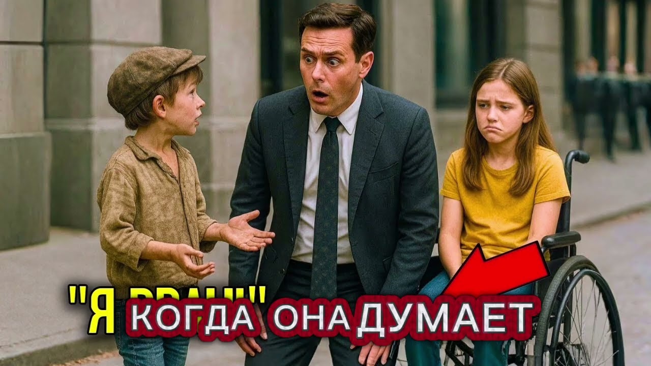 Сэр, я могу заставить вашу дочь снова ходить — сказал мальчик-нищий миллионеру | Трогательная 