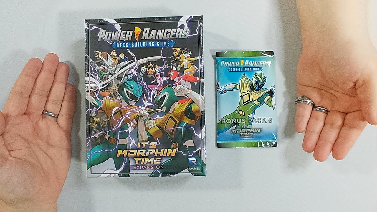 First Look: Power Rangers Deck Building Game: It's Morphin' Time Expansion