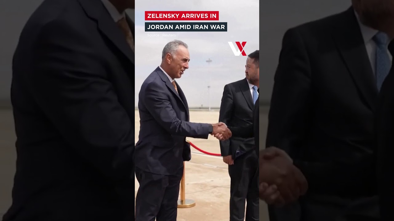 Zelensky Arrives In Jordan For Talks As Iran War Rages On | VERTEX