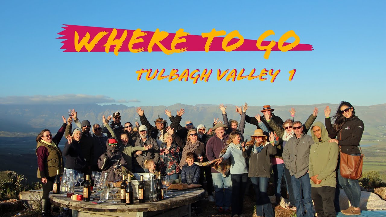 TULBAGH VALLEY 1, Cape Town Day trip, Beautiful Historic Town of Western Cape, South Africa.
