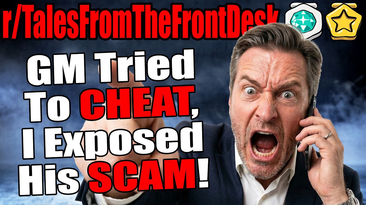 r/TalesFromTheFrontDesk - GM Tried to CHEAT! I Exposed His SCAM!
