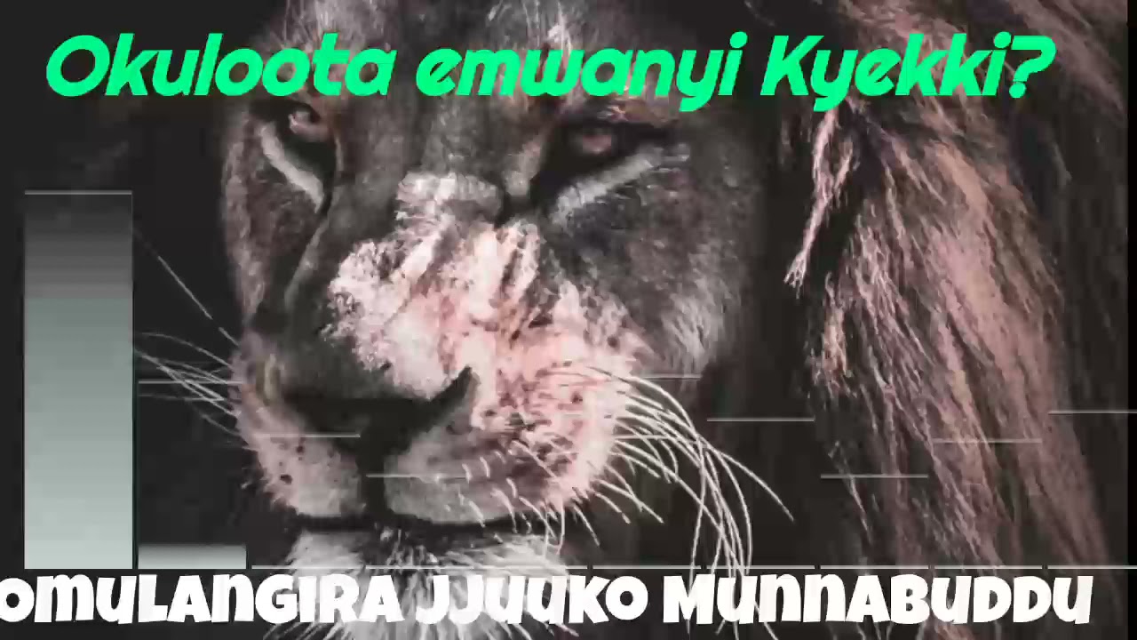 Okuloota emwanyi Kyekki? - Omulangira Jjuuko Munnabuddu