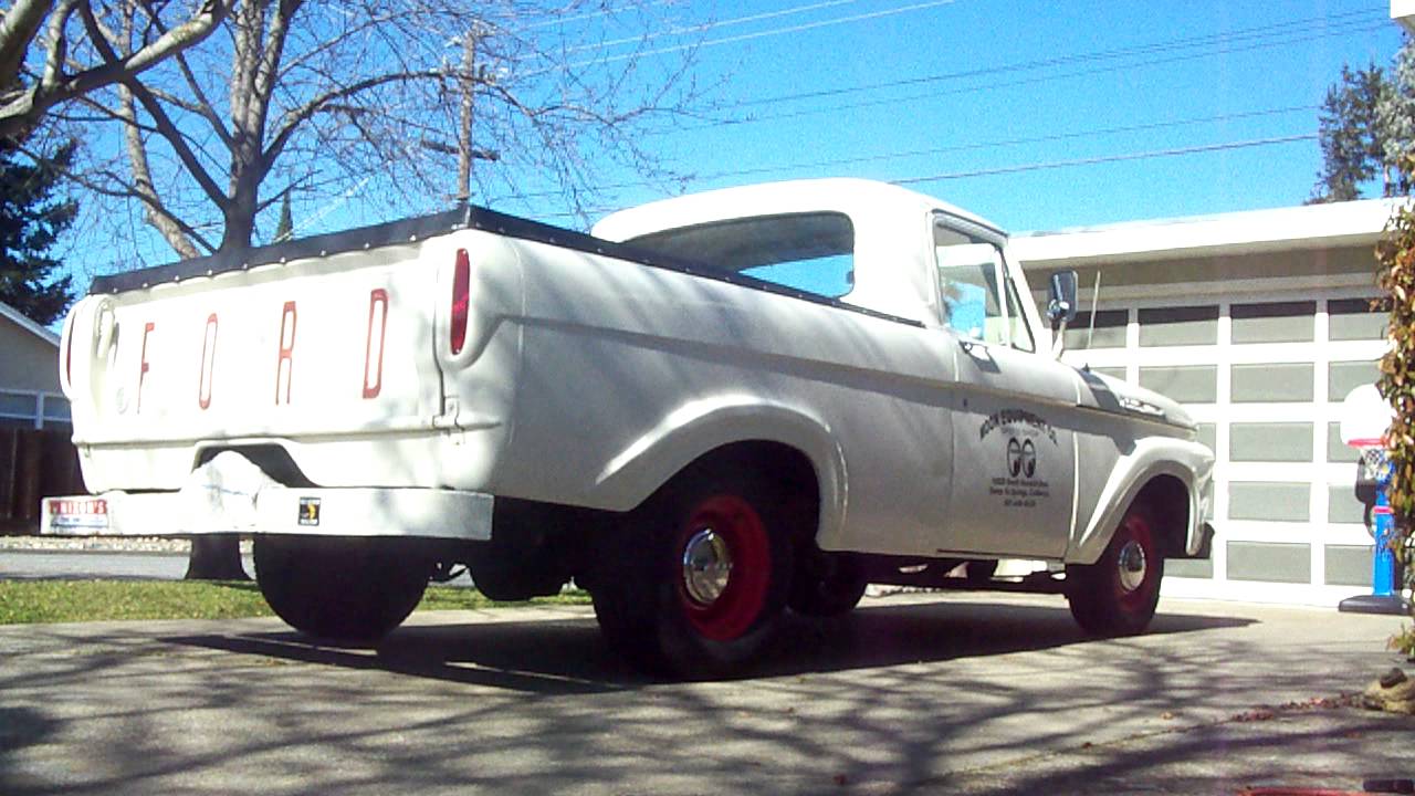 1962 f100 Ford Unibody with Summit exhaust cutouts 2.25 Kit