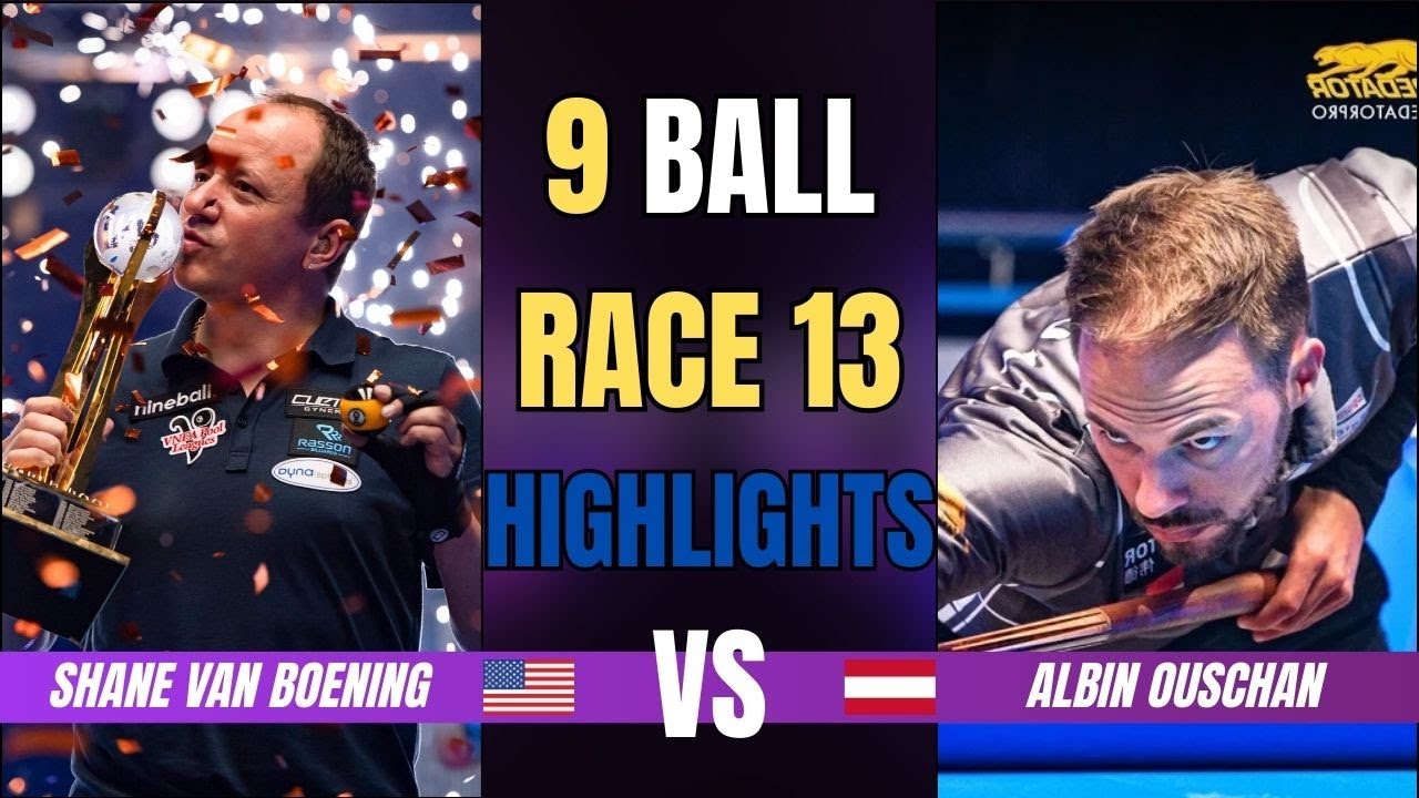 By the End of This Match, We’ll Know the Champion | Shane Van Boening - Albin Ouschan | HIGHLIGHTS