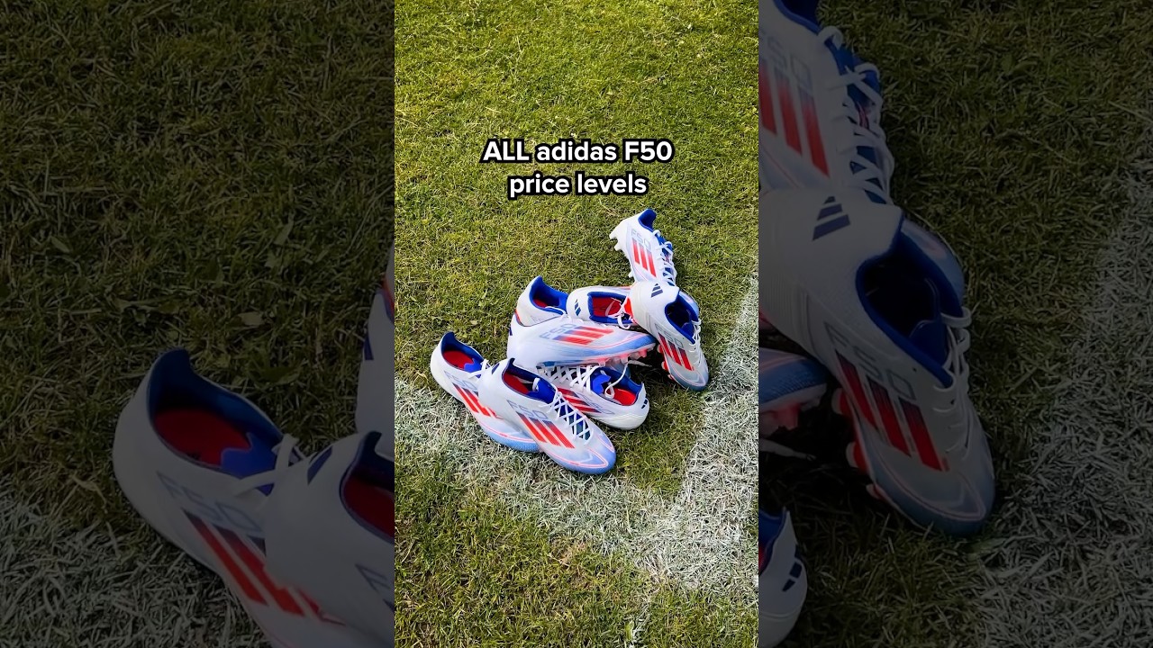ALL adidas F50 price levels (&euro;60 to &euro;260)