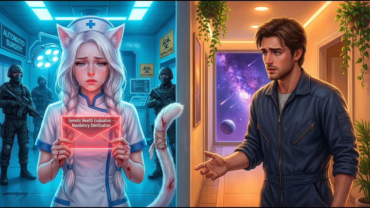 She Was Marked For Sterilization — A Single Father Stopped It | Sci-Fi Stories