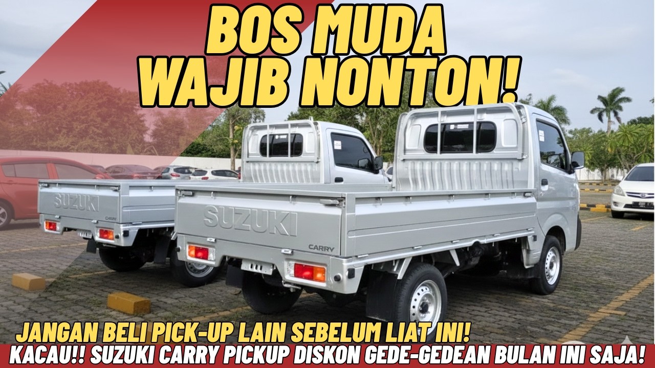 JANGAN BELI PICK-UP LAIN SEBELUM LIAT INI! SUZUKI CARRY DISKON GEDE0GEDEAN BULAN INI SAJA! SIKAAT!!