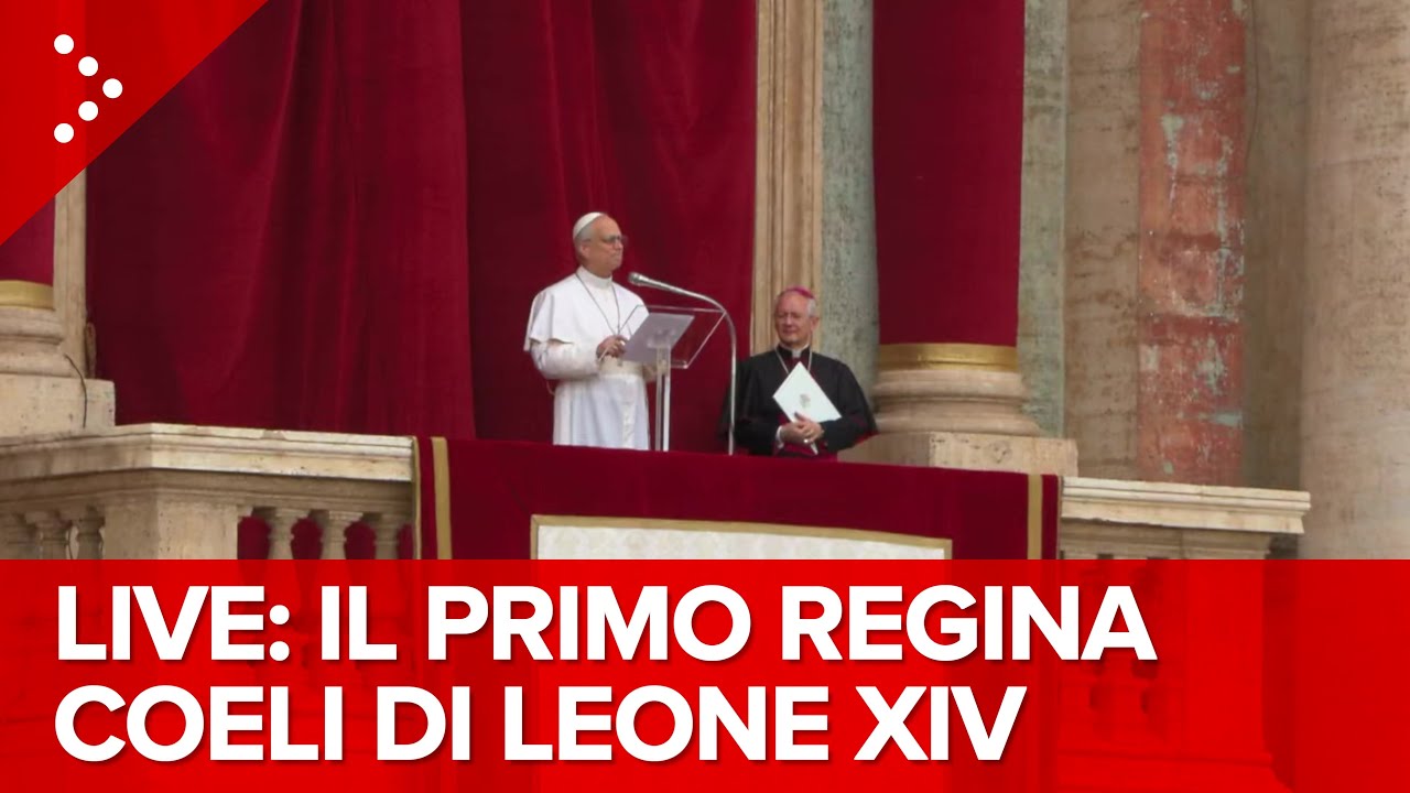 LIVE Papa Leone XIV recita il suo primo Regina Coeli a San Pietro: diretta video