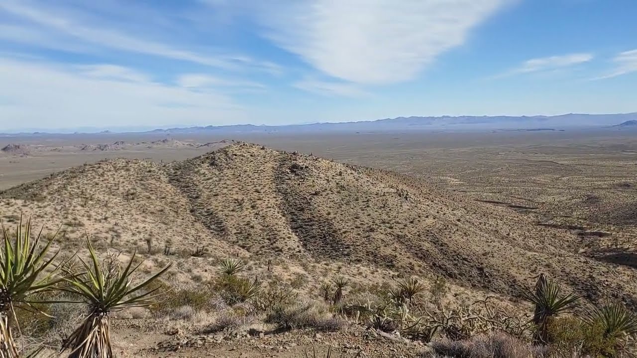 Providence Mountains - Parking lot - Mojave NP CA