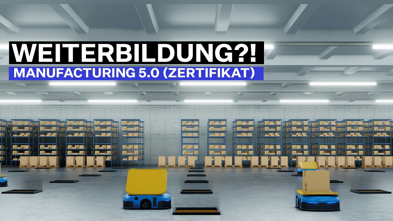 Manufacturing 5.0 (Zertifikat) – Mensch und Maschine im Team: Digitalisierung verstehen und nutzen