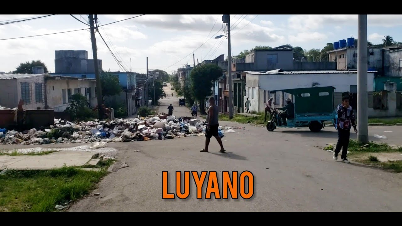 Así estan las calles de luyano  😞