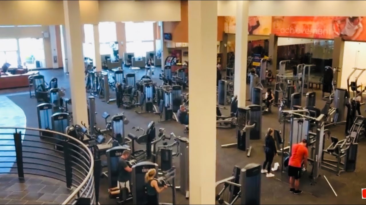 Экскурсия по фирменному фитнес-центру LA Fitness в Виндермире, Флорида.