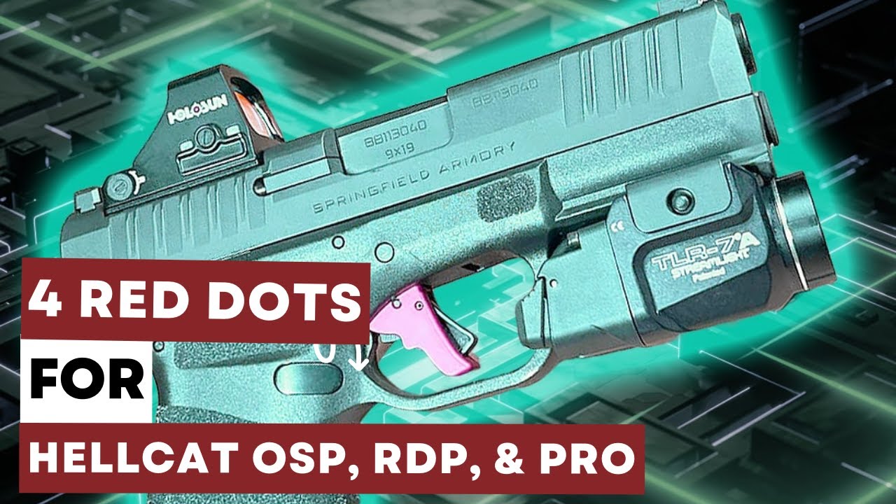 Upgrade Your Springfield Hellcat: Top 4 Red Dot Optics to Consider