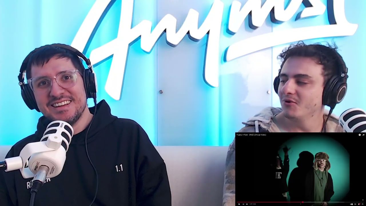[Reacción] Trueno + Feid - CRUZ (Official Video) | ANYMAL LIVE 🔴