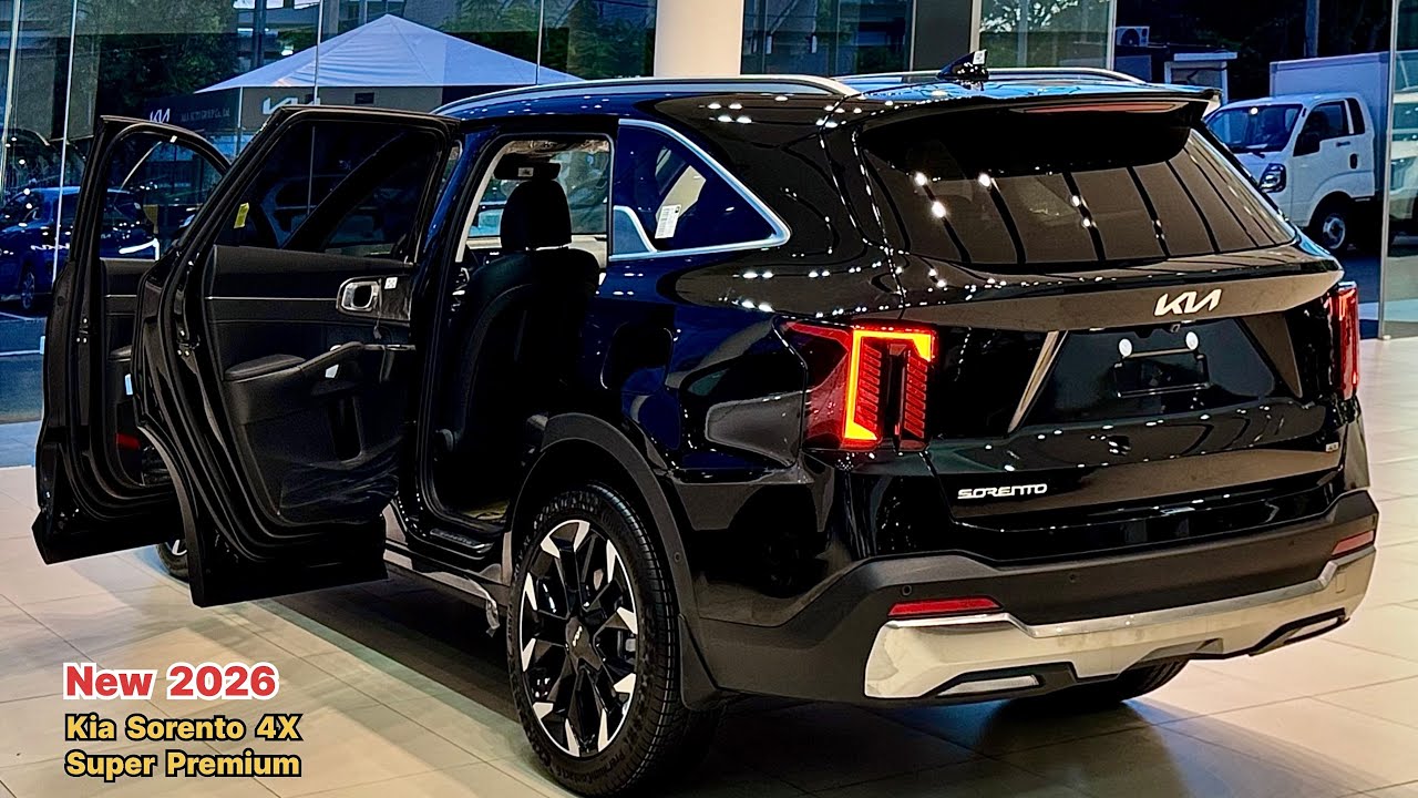 Совершенно новый Kia Sorento 4X Super Premium 2026 года | Новый роскошный внедорожник с улучшенны...