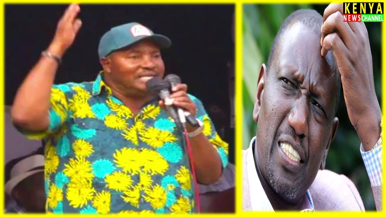 Ruto SHOCKED as Angry Waititu LECTURES him badly in Kakamega with Kalonzo