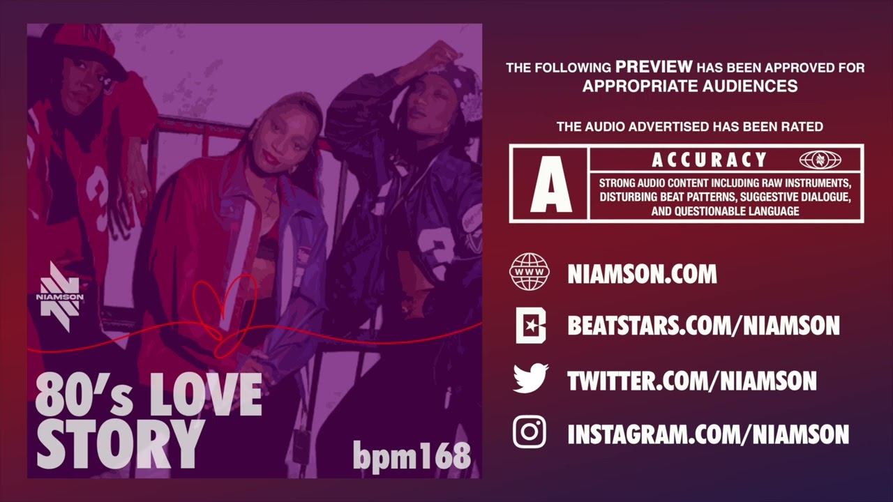 SWV inspired track by Niamson | 80s LOVE STORY bpm168